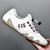 Zingj New Spring Octopus Men's Shoes Net Breathable Casual Leather Shoes British Overfoot Lazy Peas Driving