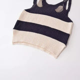 New Striped Fashion Jumper Knitted Vest