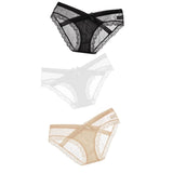 Women Lace Panties Seamless Panty Breathable Briefs For Women Hollow Out Low Waist Transparent Underwear Intimates