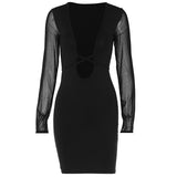 Zingj Women's Wear 2024 Summer New Explosive Sex Hollow Back Slim Mesh