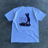 Street Summer T-Shirt Applesauce Print Punk Gothic Kawayi Top Short-Sleeved Y2k Korean