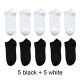 prices 10 Pairs=20pcs Women Socks Breathable Sports socks Solid Color Boat socks Comfortable Cotton Ankle Socks