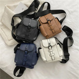 Sports Wind Chest Shoulder Messenger Bag-Outfit
