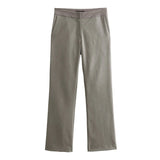 Double-Breasted Suit Jacket 2208425 Blended Straight Trousers 2202425