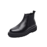 Zingj Size Autumn And Winter Martens 45 Men's Korean Chelsea Men's Boots 46 British Wind And Velvet High Top Shoes