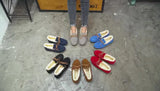 Autumn And Winter New Retro Velvet Thickened Warm Student Flat Cotton Shoes With One Foot Shallow Bean