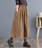 Academia Wide Leg Corduroy
