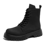 Zingj Men's British Boots Black Chelsea