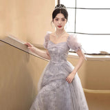 Exam Evening Dress Dress Banquet Temperament Light Luxury Small Student Vocal Music Student Dress Annual Host Dress