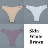 Hot Silk Sexy Women's Panties String Seamless Thongs Female Underwear Tanga Panties Low-Rise Lingerie Panty