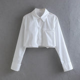 8-Color Casual Loose Short Style Shirt In