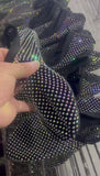 Summer New Round-Headed Sandals Hollowed-Out Network Celebrity Diamond-Encrusted Short Boots Summer Sexy Large-Size Flat