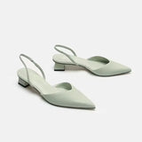 Sandals Women 2025 New Summer Simple Sharp Heeled Sandals Women's High Heel Fine Fashion Single