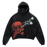 Zingj Unisex Hoodie Tops Street Hip Hop Letter Print Pullover Jacket 11282003 211-1-Outfit