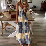 Sleeve Women's Summer Casual Printed Camisole Long
