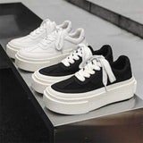 Zingj Leisure Small White Shoes Advanced Design Sense Men's Small Platform Increased Single Shoes Spring And Autumn