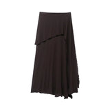 Spring 2025 New Women's Short-Sleeved Simple Fashion Knitted Jacket Skirt 1822025