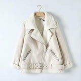 Autumn And Winter New Leisure Thickened Warm Ring Fur Integrated