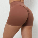 Zingj Peach Lift Hip Fitness Shorts Female Tight High Waist Running Sports Speed Drying Yoga Pants Hot Pants Summer-Outfit