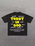 Street Printed Large T-Shirt Gothic 2024 Graphics T-Shirt Y2k Blouse Armed Gothic Men's Short