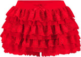 Anti-Permeable Multi-Layer Cake Stacked Short Skirt Hot Trousers Hot Girl Sexy Fashion Lace Skirt Sexy