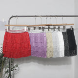 Tassel Dress Girl Autumn Design Small Babes Dance Irregular A Short Skirt