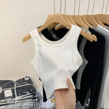 Threaded Sling Sports Vest Women Wear A Suit With A Bottom To Prevent Smooth And Sleeveless Jacket In