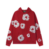 Tears Kanye The Same Style Foam Kapok High Street Loose Hooded Sweater Leisure Pants Suit