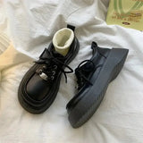 Academia Lace Up Mary Jane