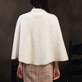 Faux Fur Party Wrap Winter Warm Wedding Bolero Ivory High Quality Wedding Coat Bridal Wrap Party Cape