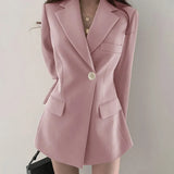 Zingj Jacket Female Spring Dress 2024 New Ins White Student Black Cardigan Loose Korean Version Autumn Spring