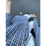 Plaid Shirt Women 2025 Spring And Autumn New Loose Lazy Trinkets