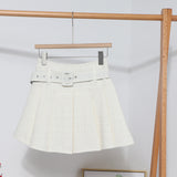 And Winter New Coarse Flowers Of The Hundred-Fold Skirt Pink Skirt High Waist Slim Skirt A Word Anti-Light Skirt