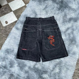 Baggy Denim Shorts Harajuku Y2K Jeans Hip-Hop Vintage Summer