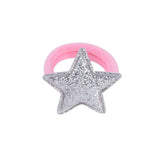 Crown Star Princess Elastic Hair Bands For Girls Boutique Hair Rope Children Hair Accessories Hair