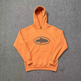 Brand Printed Street Men's And Women's Loose Basic Hooded Sweater Leisure Sweater