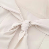 New Translucent V-Collar Dress
