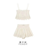 Women's 2025 Summer New Embroidery Sling Sling Slam