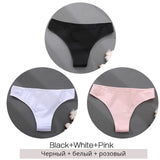Cotton Underwear Women M-2XL Comfortable Panties Ladies Plus Size Underpants Solid Color Briefs Female