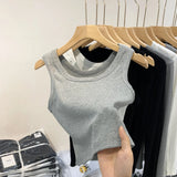 Threaded Sling Sports Vest Women Wear A Suit With A Bottom To Prevent Smooth And Sleeveless Jacket In