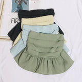 And Spicy Wind Wearing A Breast Vest Female Pressure Folded Word To Receive Waist Skirt Short Wrapped Chest-Clothed Backwear