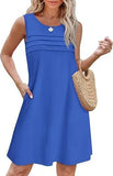 Women's Casual Round Collar Foldless Pocket