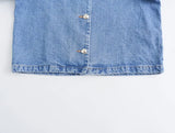 New Breasted Denim Jacket