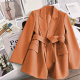 Zingj Lace Suit Jacket Female 2024 Autumn New Design Sense Temperament Korean Version Casual Trend