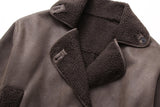 New Lamb Wool Loose Version Lapel Jacket
