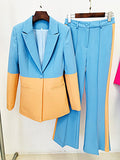 Star Fashion New Professional Suit A Buckle Color Suit + Flare-Dancing Set Two