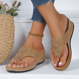 Asia's New Hollow Slope And Flip-Flops Of Summer Large-Size Rivet Flower Clip Beach Cold