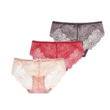 Sexy Lace Underwear Women Transparent Low Waist Panties Cotton Crotch Briefs for Girls Breathable Seamless