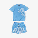 Hip Hop Men's And Women's Alphabet Printed Loose Short-Sleeved Blouse Men's Summer Trend Card Leisure