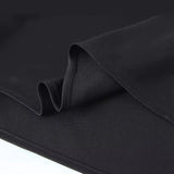 Spring Style Silk Satin Waist Pleated Dress